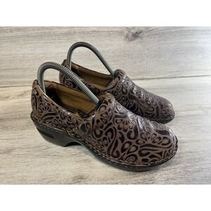 BOC Born Concept Brown Nursing Shoes Peggy‎ Slip On Clogs BC6630 Women's 7